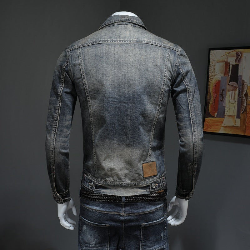 Veste en Jean coupe étroite