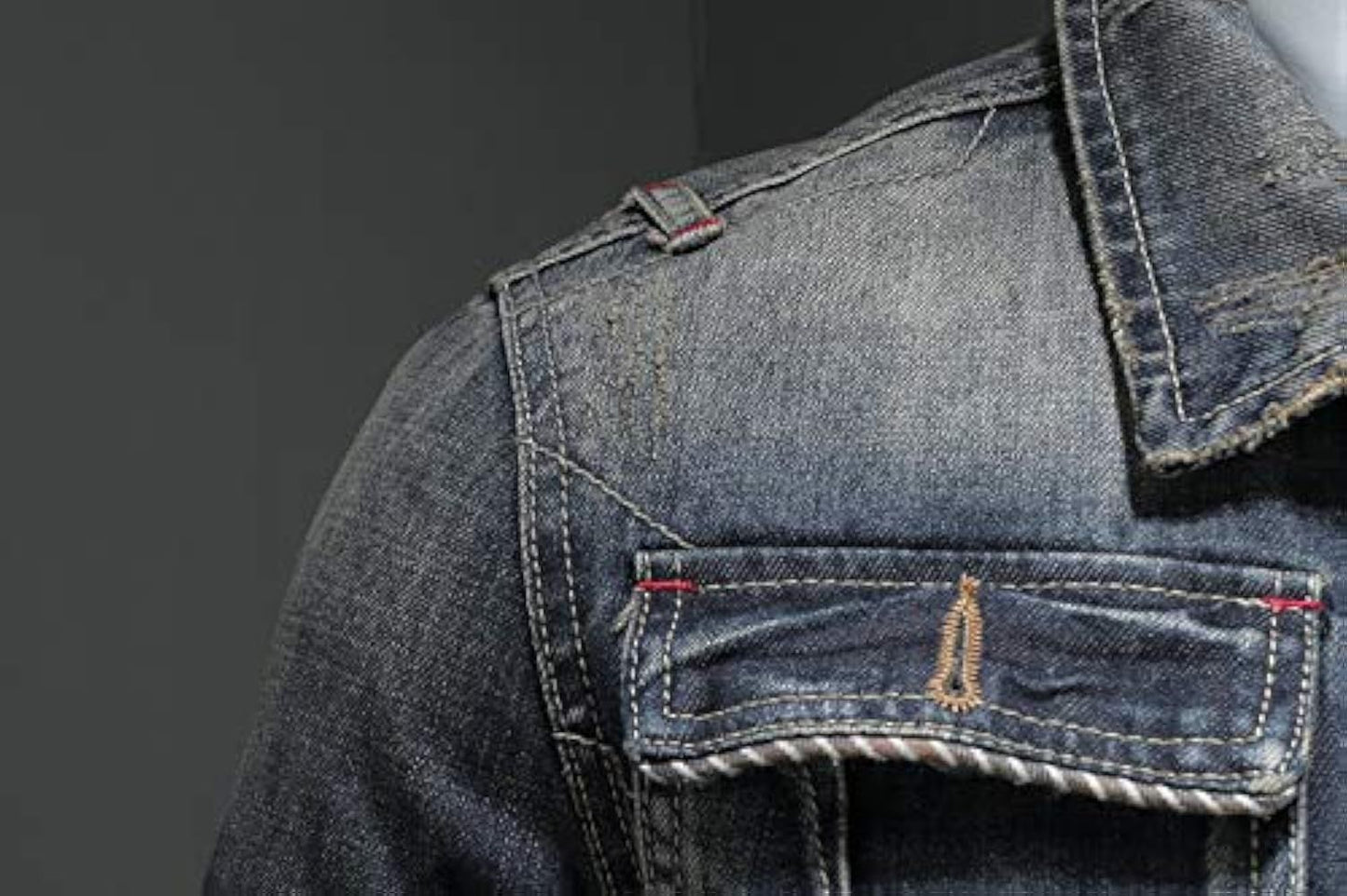 Veste en Jean coupe étroite